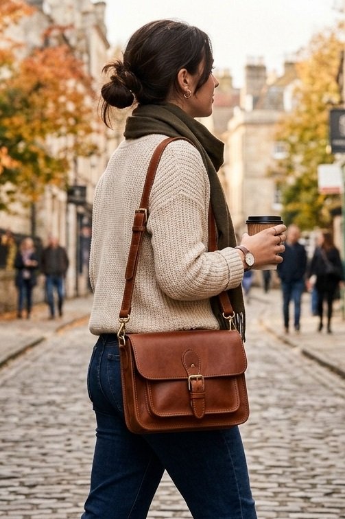 Leather Crossbody Bag